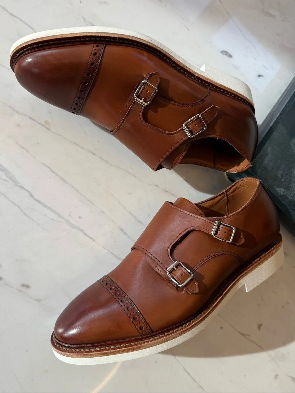 New ALLEN EDMONDS Charles Double Monk